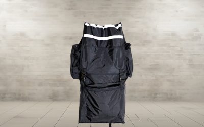 Morral expandible para viaje cómodo y resistente