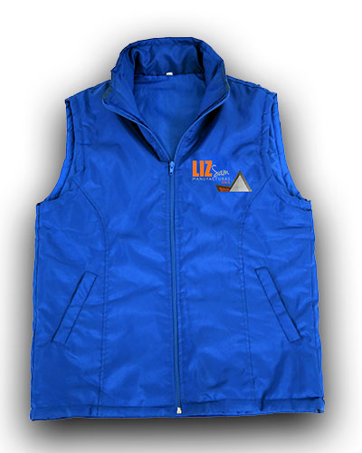 Chaleco Azul Rey Frontal